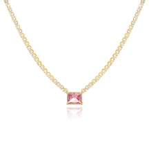 Colar Cravejada Com Zircônia