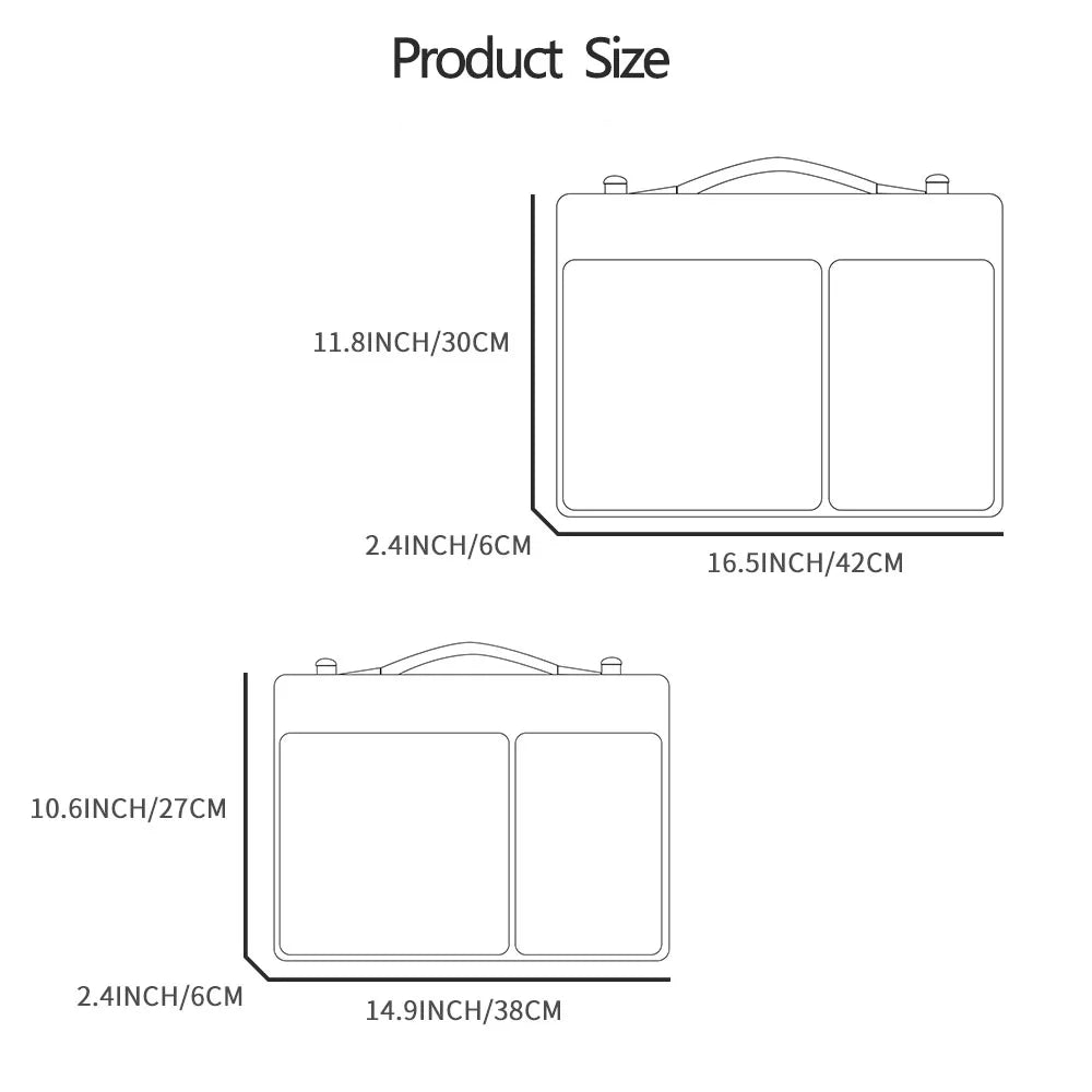 Laptop Shoulder Bag Notebook Briefcase 14-15.6 inch Laptop Sleeve Bag For Macbook pro air/ Case HP Huawei Black Notebook Bag